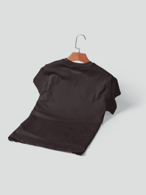 Wood Bark- Round Neck Half Sleeve T-Shirt-1