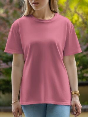 Female Round Neck Half Sleeve T-Shirt - Wewak