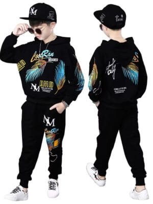 Kids'Winter Hoodie and Pant 2 Piece Set