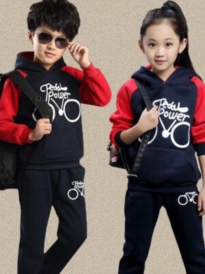 Kids' Pedal Power Sportswear 2 Piece Set